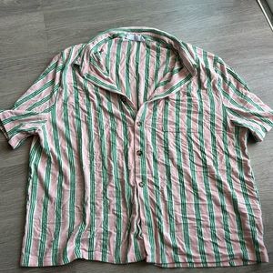 Unisex button down shirt